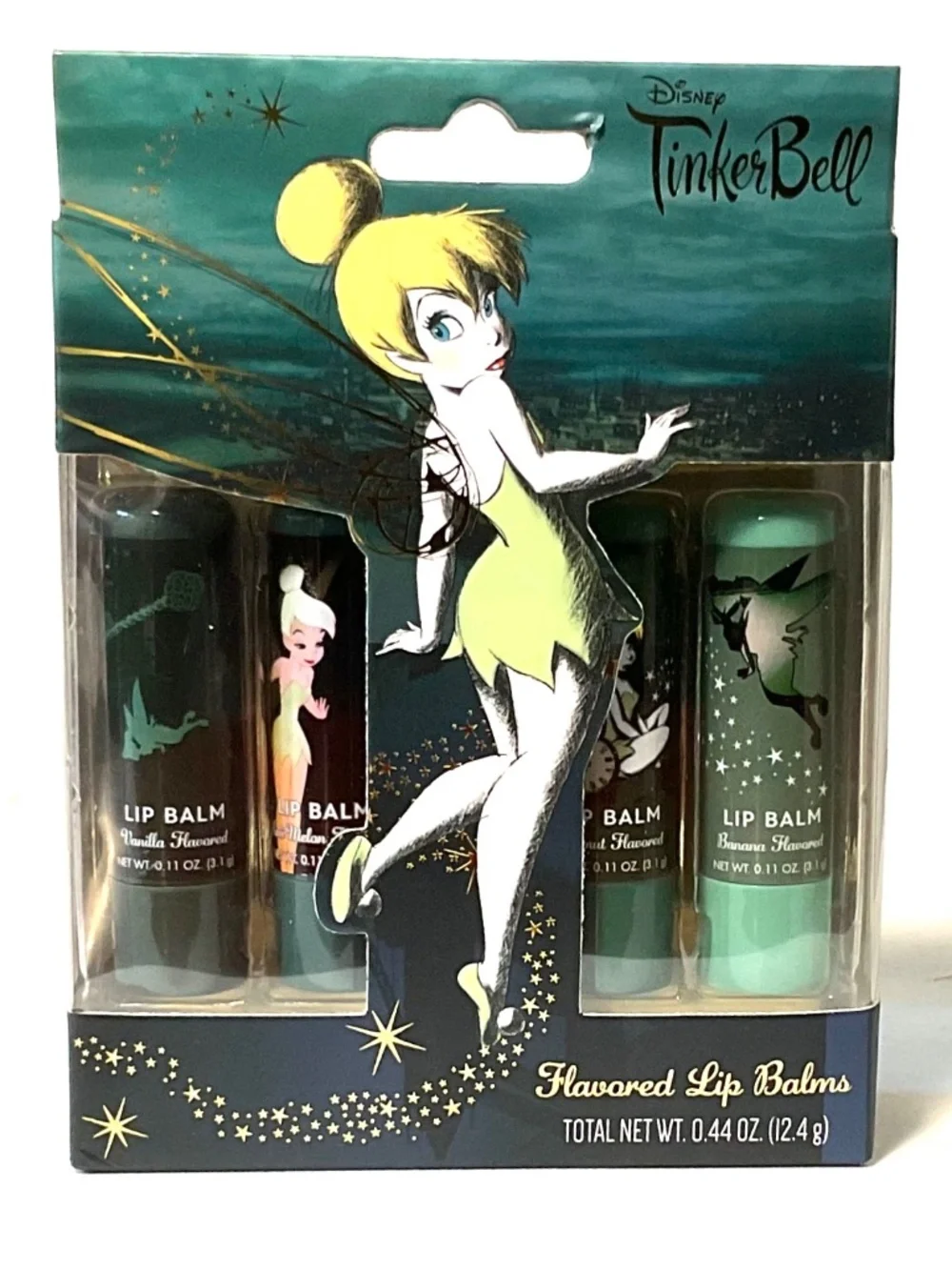 Disney Tinker Bell Flavored Lip Balms